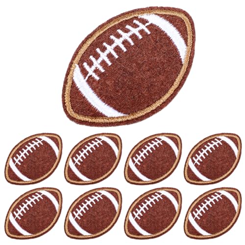 20 Stück Football Bügelbilder Patches zum Aufnähen Kinder Football Team Trikot Aufnäher zum Aufbügeln für Football Rugby Uniformen Westen Jeans Hüte DIY Zubehör 20 Stück Football Bügelbilder Patches zum Aufnähen Kinder Football Team Trikot Aufnäher zum Aufbügeln für Football Rugby Uniformen Westen Jeans Hüte DIY Zubehör von Yolev