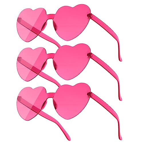 Yomaido 6/10 Stück Herz| Rund Party Brillen| Sonnenbrille, Lustige Partybrillen, Randlose Hippie Herzförmige Brille,für Geburtstagsfeier, Fasching, Karneval, Malle, für Kinder und Erwachsene Yomaido 6/10 Stück Herz| Rund Party Brillen| Sonnenbrille, Lustige Partybrillen, Randlose Hippie Herzförmige Brille,für Geburtstagsfeier, Fasching, Karneval, Malle, für Kinder und Erwachsene von Yomaido