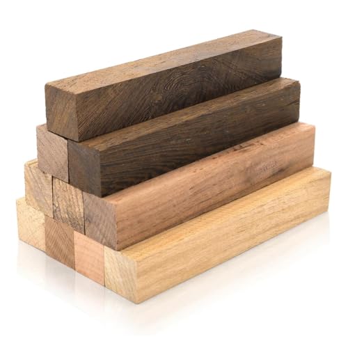 Yominerr 10 Pack Exoticwood Pen Blanks Holzbläer zum Wenden Von Stift, Unvollendete Schnitzblöcke für Stiftzubehör DIY -Kunsthandwerk Yominerr 10 Pack Exoticwood Pen Blanks Holzbläer zum Wenden Von Stift, Unvollendete Schnitzblöcke für Stiftzubehör DIY -Kunsthandwerk von Yominerr