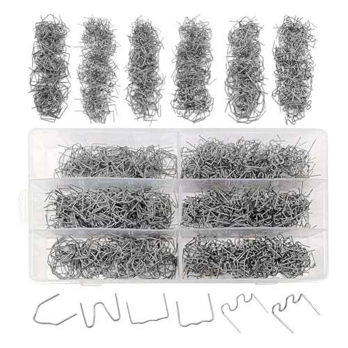 Yominerr 1200 Plastikschweißer Staples 6 Typen Heiße und Wellenklammern für die Reparatur Von Autos Stoßstangen, Architekturmodellierung und Plastikhandwerk für Reparaturmaschinenauto -Stoßstangen Das Yominerr 1200 Plastikschweißer Staples 6 Typen Heiße und Wellenklammern für die Reparatur Von Autos Stoßstangen, Architekturmodellierung und Plastikhandwerk für Reparaturmaschinenauto -Stoßstangen Das von Yominerr