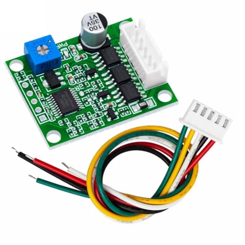 Yominerr 3-Phase-BLDC-Bürstenloser Motorrad-Treiber 60W 12 V, DC 6-20 V Speed Controller mit Hallless Schaltermodul und Kabel Yominerr 3-Phase-BLDC-Bürstenloser Motorrad-Treiber 60W 12 V, DC 6-20 V Speed Controller mit Hallless Schaltermodul und Kabel von Yominerr