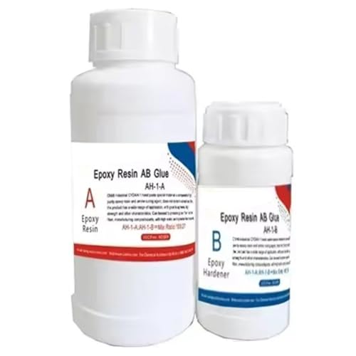 Yominerr AB Carbonfaser-Reparatur-Epoxidharz, Starker für Auto- und Fahrradteile, Transparentes Epoxidharz-Kit A300 G-B81 G von Yominerr
