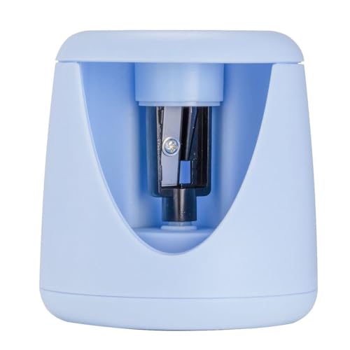 Yominerr Elektrischer Rotierender Bleistiftspitzer, USB-Ladegerät, Lithium-, Bleistiftspitzer für Büro, Schulbedarf, Blau von Yominerr