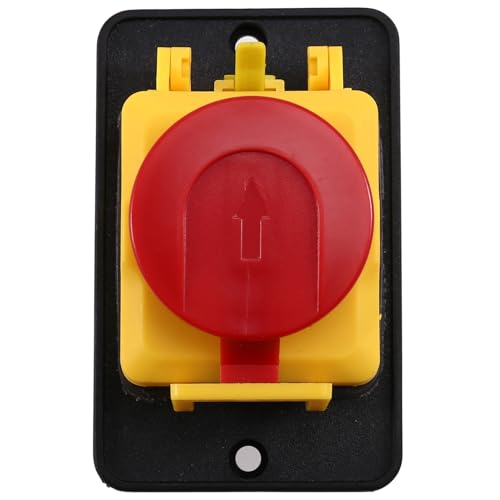Yominerr Heavy-Duty CK31 400VAC, 6-Pin Motor Magnetischer Selbstverriegelungsschalter für Leistungsstarke Metallschneider Yominerr Heavy-Duty CK31 400VAC, 6-Pin Motor Magnetischer Selbstverriegelungsschalter für Leistungsstarke Metallschneider von Yominerr