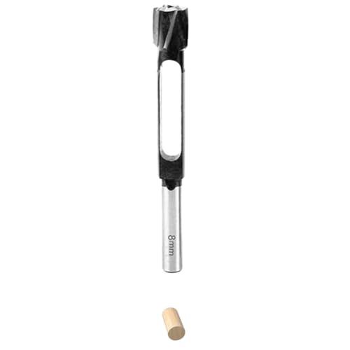 Yominerr Tiefbohrer-Set Aus Karbonstahl, 56 mm, Schnitttiefe-Set für Präzise Holzbearbeitung, 8 mm Yominerr Tiefbohrer-Set Aus Karbonstahl, 56 mm, Schnitttiefe-Set für Präzise Holzbearbeitung, 8 mm von Yominerr