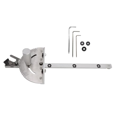 Gehrungsinstrument, Aluminium -Tischsägeführung, Winkelpositionsbaugruppe für Holzschneidausrichtung Gehrungsinstrument, Aluminium -Tischsägeführung, Winkelpositionsbaugruppe für Holzschneidausrichtung von Yomiyuyr