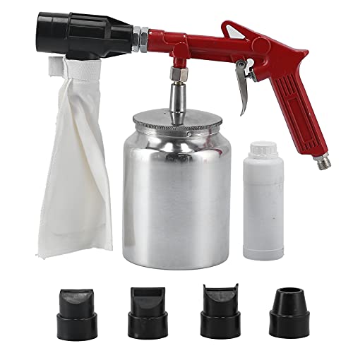Yomiyuyr Air Sandstrasting Guns -Kit, tragbare Ausrüstung der Sandblaster, Instrengungswerkzeug mit Schleifpanzer für die Reinigung, zur Reinigung Yomiyuyr Air Sandstrasting Guns -Kit, tragbare Ausrüstung der Sandblaster, Instrengungswerkzeug mit Schleifpanzer für die Reinigung, zur Reinigung von Yomiyuyr