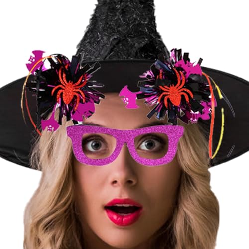 Halloween-Brille für Erwachsene – lustige Kostümbrille | Kostüm-Requisiten, Verkleidungsbrillen, Halloween-Dekorationen für und Mädchen von Yongany
