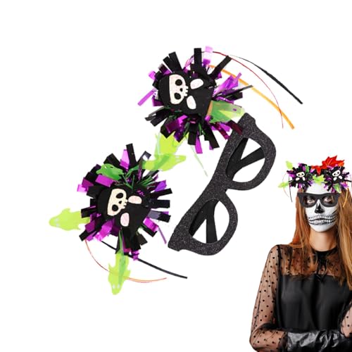 Yongany Halloween-Brille für Kinder, lustige Brille | Verkleidungsbrille, Halloween-Fotoautomaten-Requisiten, Maskerade-Brille für Kinder und Erwachsene von Yongany