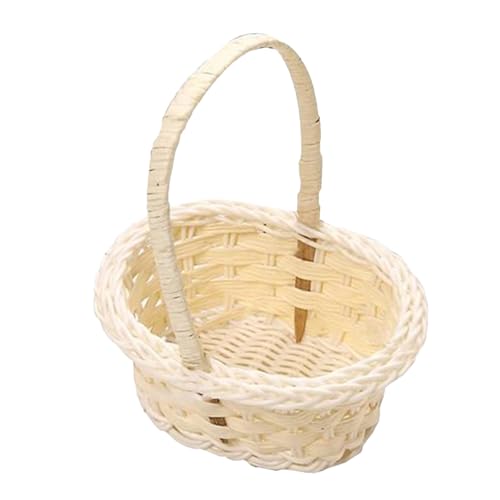 Yongmcxhhj Mini Blumenkörbe, Kunstgeflecht Korb Hochzeit Tischdekoration, Fotografie Deko Aufbewahrung Kinderzimmer Schlafzimmer Wohnung Yongmcxhhj Mini Blumenkörbe, Kunstgeflecht Korb Hochzeit Tischdekoration, Fotografie Deko Aufbewahrung Kinderzimmer Schlafzimmer Wohnung von Yongmcxhhj
