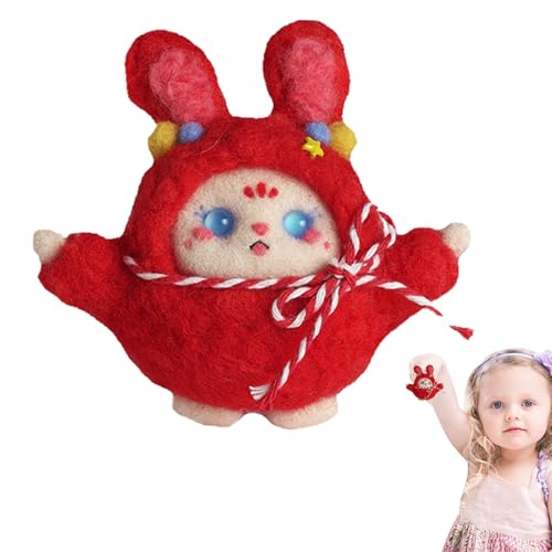 Yongmcxhhj Nadelfilz-Set für Anfänger, Filzset, Süßes Puppenfilzset, Niedliches Puppen-Nadelfilz-Set, Filz-Sets für Anfänger und Erwachsene, Puppenzubehör aus weicher Filzwolle Yongmcxhhj Nadelfilz-Set für Anfänger, Filzset, Süßes Puppenfilzset, Niedliches Puppen-Nadelfilz-Set, Filz-Sets für Anfänger und Erwachsene, Puppenzubehör aus weicher Filzwolle von Yongmcxhhj