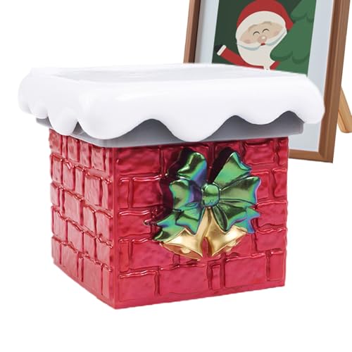 Yongmcxhhj Silikonform Für Basteln - Weihnachtskamin Form Gießform Silikon,Wiederverwendbare Winterdekoration Bastelform Für Anfänger Und Erfahrene,Für Schmuck Organizer Gips Ton Deko Herstellung von Yongmcxhhj