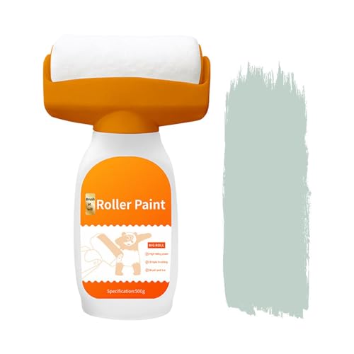 Wandreparatur RollbüRste, Wandreparaturpaste 2 In 1 Wandfarbe Ausbessern Weiß, Wandreparaturroller Farbe, Leistungsstarke Wandreparaturpaste Mit Roller Wall Repair Kit Für Wandreparatur, 500g Wandreparatur RollbüRste, Wandreparaturpaste 2 In 1 Wandfarbe Ausbessern Weiß, Wandreparaturroller Farbe, Leistungsstarke Wandreparaturpaste Mit Roller Wall Repair Kit Für Wandreparatur, 500g von Yonuaret