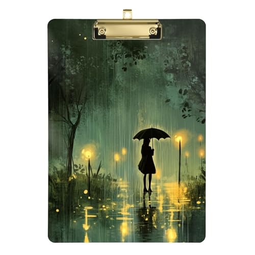 Anpassbarer Regenschirm, Klemmbrett, Organizer, Standardloch für legale Frauen, Basketball-Trainer, Größe 22,9 x 30,5 cm von Yoogain
