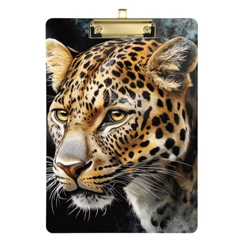 Anpassbares gelbes Tier-Menü-Halter, Klemmbrett, wasserdicht, für Klemmbrett, Lehrer, Größe 22,9 x 30,5 cm von Yoogain
