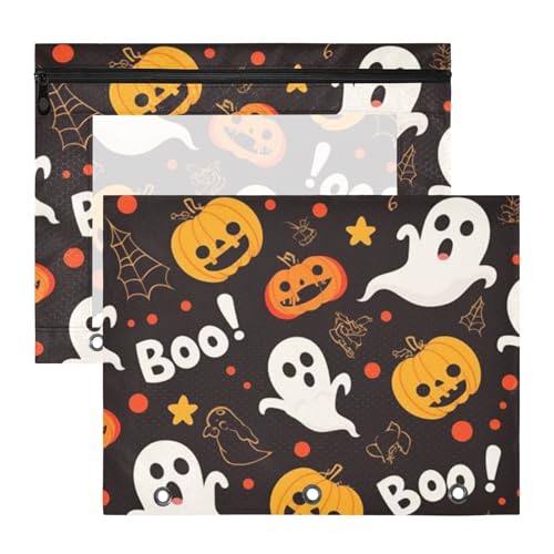 Ordner, entzückende Aufbewahrungstasche für 3 Ringe, 2 Stück, Lehrer, Schulbedarf, Cartoon, niedliches Halloween Ordner, entzückende Aufbewahrungstasche für 3 Ringe, 2 Stück, Lehrer, Schulbedarf, Cartoon, niedliches Halloween von Yoogain