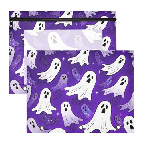 Ordner mit 3 verstärkten Ösen, Taschenordner für A4-Papier, Briefe, 2 Stück, Lehrer, Schulanfang, Happy Halloween, Violett Ordner mit 3 verstärkten Ösen, Taschenordner für A4-Papier, Briefe, 2 Stück, Lehrer, Schulanfang, Happy Halloween, Violett von Yoogain