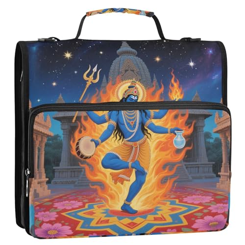Wizard Eastern 3 Ringe 3,8 cm Schulordner mit Reißverschluss, mit Schultergurt, mehrere Taschen, Dokumente, Dateien, Aufbewahrungstasche für Schule/Büro Wizard Eastern 3 Ringe 3,8 cm Schulordner mit Reißverschluss, mit Schultergurt, mehrere Taschen, Dokumente, Dateien, Aufbewahrungstasche für Schule/Büro von Yoogain
