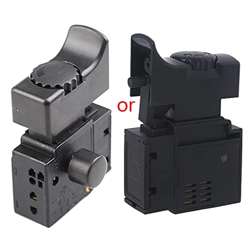 Geschwindigkeitsregulierungsschalter FA2-6/1BEK ON Elektrowerkzeug Elektrische Bohrer Drill Schalttaste Schalttaste Easy Betriebsleitungsline Trimmer Head von Yooghuge