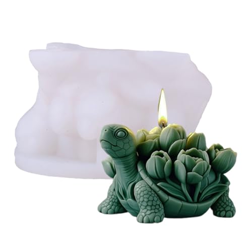 Schildkröte Figur Silikonkerzenformen Für Kerzenseife Epoxidharz Schildkröteform Silikonformen Für Gipsdekoration Form von Yooghuge