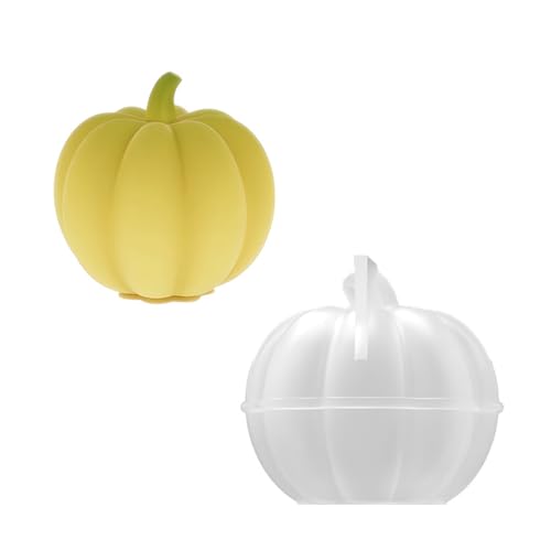 Silikonkerzenform Kürbisform Geometrische Harzformen Geeignet Für Kreative Häuser Dekoration Und Handgefertigte Geschenke Kürbiskerzenherstellung Formen von Yooghuge