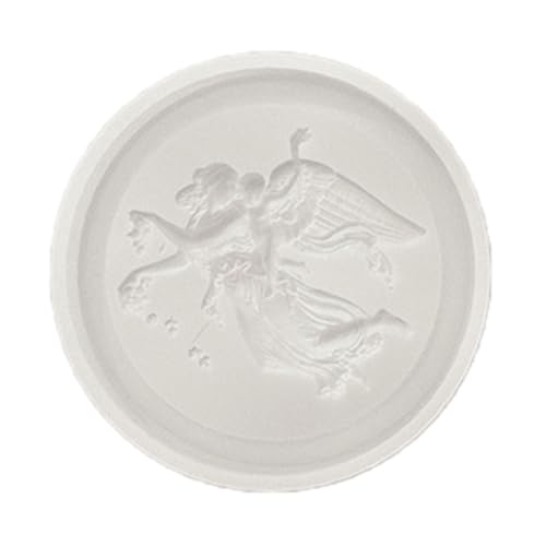 Vielseitige Silikon Cameo Tablettform Relief Silikon Epoxidharz Ornament Craft Home Accent Großes Oval von Yooghuge