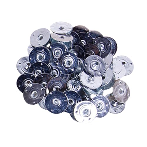 Wicks Basis 100pcs Teelight Dochts Cilp Metal Supporters Tabs Für Die Herstellung Und Handwerksbehörde Für Teelicht Docht Holders von Yooghuge