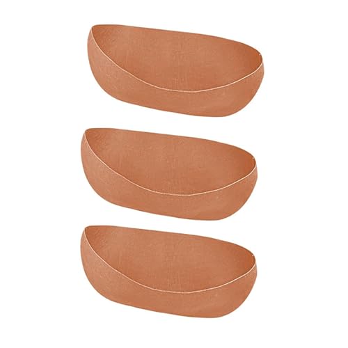 Yooghuge 3 Packstoff Stoff Gerillt Pflanzer Einsätze Dicke Filzhängekorb Liner Für Balkon Blumen Behälter Outdoor Dekoration von Yooghuge