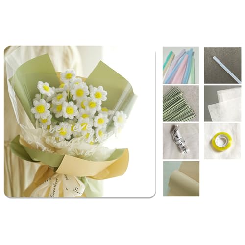 Yooghuge Rohrreiniger Blumenherstellung Kits Blumenbouquet Bastel Set Rohrreiniger Blütenset Handwerksbedarf Yooghuge Rohrreiniger Blumenherstellung Kits Blumenbouquet Bastel Set Rohrreiniger Blütenset Handwerksbedarf von Yooghuge