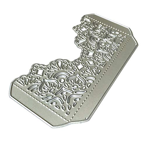 Yooghuge Stanzschablone, Prägeschablonen Stanzformen, Blumen-Spitze-Metall-Stanzformen, Schablone, Scrapbooking, DIY, Album, Stempel, Papier, Karte für Scrapbooking, DIY Album, Papier, Dekoration Yooghuge Stanzschablone, Prägeschablonen Stanzformen, Blumen-Spitze-Metall-Stanzformen, Schablone, Scrapbooking, DIY, Album, Stempel, Papier, Karte für Scrapbooking, DIY Album, Papier, Dekoration von Yooghuge