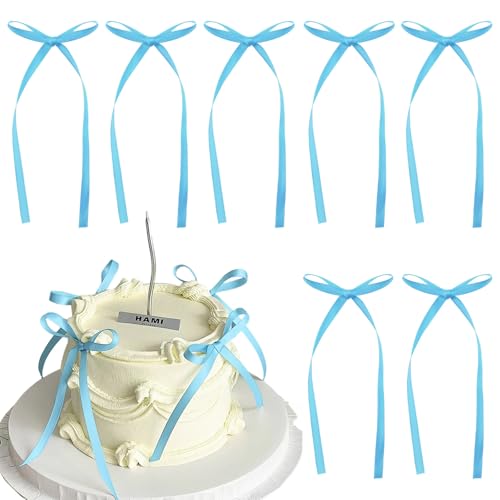 Yoolhamy Schwarze Schleifen für Tortenaufsätze, Schleifen-Dekorationen für Babyparty, Geburtstag, Hochzeit, Jahrestag, Rosa, Rot, Blau, Rose, Braun, Schleife für Geschenkverpackungen, Yoolhamy Schwarze Schleifen für Tortenaufsätze, Schleifen-Dekorationen für Babyparty, Geburtstag, Hochzeit, Jahrestag, Rosa, Rot, Blau, Rose, Braun, Schleife für Geschenkverpackungen, von Yoolhamy