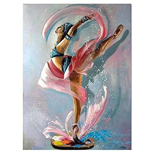 5D DIY Diamond Painting Set,Ballett-Tänzerin Mädchen Diamant Painting Bilder Kit für Erwachsene Kinder Voll Crystal Strass Groß Stickerei Kreuzstich Gemälde Arts Home Wall Décor (30x40cm/12x16in) 5D DIY Diamond Painting Set,Ballett-Tänzerin Mädchen Diamant Painting Bilder Kit für Erwachsene Kinder Voll Crystal Strass Groß Stickerei Kreuzstich Gemälde Arts Home Wall Décor (30x40cm/12x16in) von Yoonqun