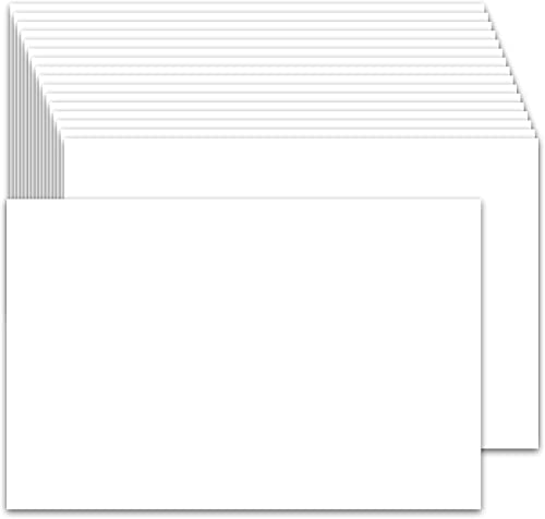 200 Blätter A6 Blanko Postkarten, 10,2 x 15,2 cm Weiße Blanko Karten zum Selbstgestalten Karteikarten Blanko 230g/m² A6 Papier Karten für Postkarten Grußkarten Hochzeitskarte von Yoosso