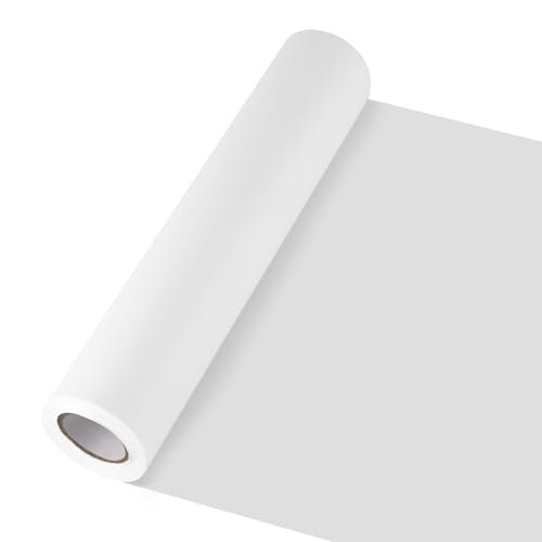 50m x 43cm Transparentpapier Rolle, 24 g/m² Seidenpapier Skizzenrolle Schnittmusterpapier Rolle Zeichenpapierrolle zum Zeichnen Skizzieren Verpacken Basteln von Yoosso