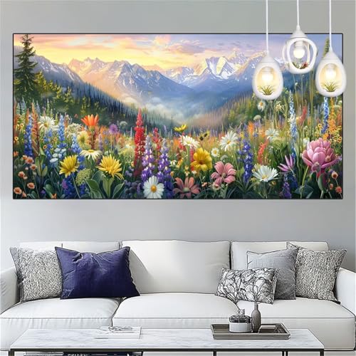 Diamond Painting Landschaft Diamond Painting Kinder Wildblumen Basteln Mädchen 8 Jahre Diamant Malerei 90x250cm DIY Full Diamant Crystal Art Mosaikherstellung Stickerei Kreuzstich,Geschenke YC-158 Diamond Painting Landschaft Diamond Painting Kinder Wildblumen Basteln Mädchen 8 Jahre Diamant Malerei 90x250cm DIY Full Diamant Crystal Art Mosaikherstellung Stickerei Kreuzstich,Geschenke YC-158 von Yooyixi