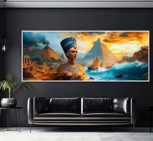 Diamond Painting Malen Nach Zahlen Erwachsene, Pyramide Königin Diamond Painting Erwachsene, DIY Diamant Painting Bilder Kinder, 5D Daiming Panting Crystal Craft, Home Wanddekoration 40x80 cm-e157 Diamond Painting Malen Nach Zahlen Erwachsene, Pyramide Königin Diamond Painting Erwachsene, DIY Diamant Painting Bilder Kinder, 5D Daiming Panting Crystal Craft, Home Wanddekoration 40x80 cm-e157 von Yooyixi