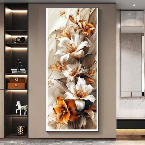 Diamond Painting Malen Nach Zahlen Erwachsene, Weinlese Blume Diamond Painting Erwachsene, DIY Diamant Painting Bilder Kinder, 5D Daiming Panting Crystal Craft, Home Wanddekoration 60x120 cm-e310 Diamond Painting Malen Nach Zahlen Erwachsene, Weinlese Blume Diamond Painting Erwachsene, DIY Diamant Painting Bilder Kinder, 5D Daiming Panting Crystal Craft, Home Wanddekoration 60x120 cm-e310 von Yooyixi