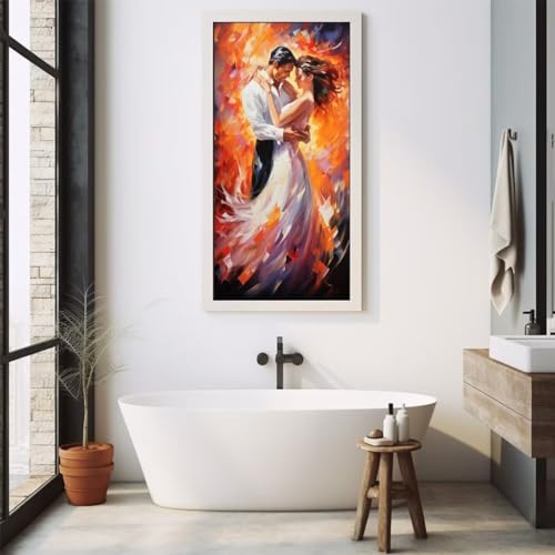 Diamond Painting Paar tanzend Diamond Painting Erwachsene, Groß xxl 60 X 30 cm, 5D Diamant Painting Bilder, DIY Malen Nach Zahlen Erwachsene, Crystal Arts Craft, Wand Deko Aesthetic Geschenke,C475 Diamond Painting Paar tanzend Diamond Painting Erwachsene, Groß xxl 60 X 30 cm, 5D Diamant Painting Bilder, DIY Malen Nach Zahlen Erwachsene, Crystal Arts Craft, Wand Deko Aesthetic Geschenke,C475 von Yooyixi