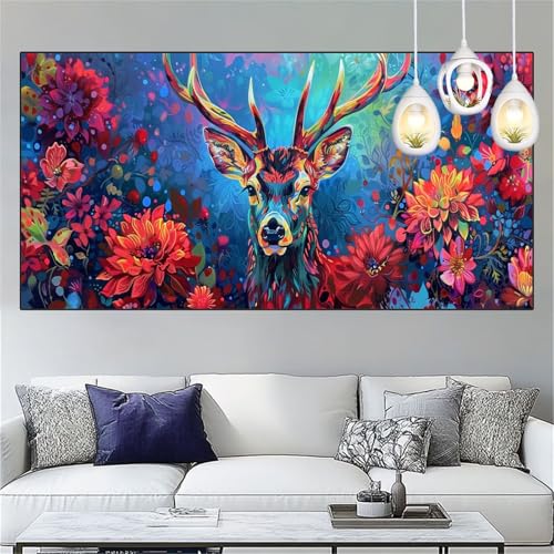 Diamond Painting Reh Diamond Painting Kinder Blume Basteln Mädchen 8 Jahre Diamant Malerei 90x250cm DIY Full Diamant Crystal Art Mosaikherstellung Stickerei Kreuzstich für Home Decor Geschenke YC-38 Diamond Painting Reh Diamond Painting Kinder Blume Basteln Mädchen 8 Jahre Diamant Malerei 90x250cm DIY Full Diamant Crystal Art Mosaikherstellung Stickerei Kreuzstich für Home Decor Geschenke YC-38 von Yooyixi