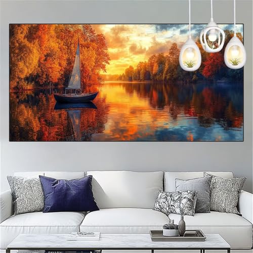 Diamond Painting See Diamond Painting Kinder Segelboot Basteln Mädchen 9 Jahre Diamant Malerei 40x120cm DIY Full Diamant Crystal Art Mosaikherstellung Stickerei Kreuzstich,Home Decor Geschenke YC-164 Diamond Painting See Diamond Painting Kinder Segelboot Basteln Mädchen 9 Jahre Diamant Malerei 40x120cm DIY Full Diamant Crystal Art Mosaikherstellung Stickerei Kreuzstich,Home Decor Geschenke YC-164 von Yooyixi
