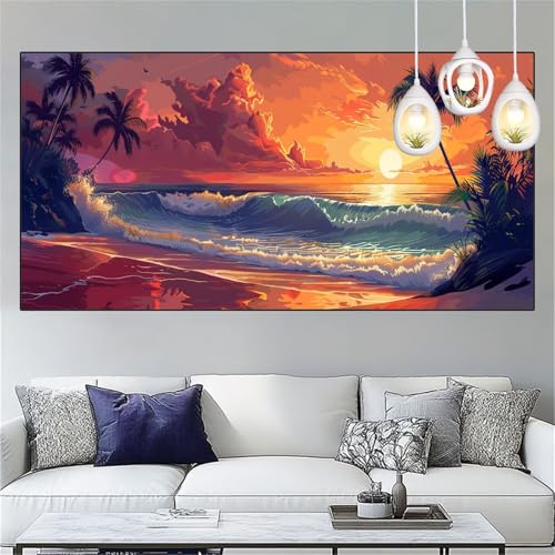 Diamond Painting Sonnenuntergang Diamond Painting Kinder Strand Basteln Mädchen 7 Jahre Diamant Malerei 30x60cm DIY Full Diamant Crystal Art Mosaikherstellung Stickerei Kreuzstich,Geschenke YC-184 Diamond Painting Sonnenuntergang Diamond Painting Kinder Strand Basteln Mädchen 7 Jahre Diamant Malerei 30x60cm DIY Full Diamant Crystal Art Mosaikherstellung Stickerei Kreuzstich,Geschenke YC-184 von Yooyixi
