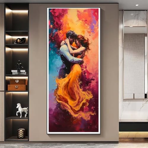 Diamond Painting Tanz Ehepaar Diamond Painting Erwachsene Groß xxl 60 X 20 cm, DIY Malen Nach Zahlen Erwachsene 5D Diamant Painting Bilder Kinder Crystal Arts für Wand Deko Aesthetic Geschenke-f357 Diamond Painting Tanz Ehepaar Diamond Painting Erwachsene Groß xxl 60 X 20 cm, DIY Malen Nach Zahlen Erwachsene 5D Diamant Painting Bilder Kinder Crystal Arts für Wand Deko Aesthetic Geschenke-f357 von Yooyixi