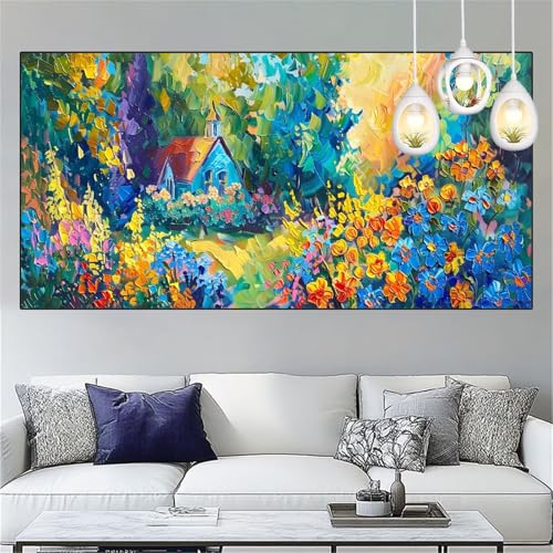 Farbe Diamond Painting Erwachsene Groß xxl 50x150cm Diamant Painting Bilder Garten Diamant Malerei Set,Vollbohrer Crystal Art Stickerei Kreuzstich Bastelset Erwachsene für Home Dekor Geschenke YC-219 Farbe Diamond Painting Erwachsene Groß xxl 50x150cm Diamant Painting Bilder Garten Diamant Malerei Set,Vollbohrer Crystal Art Stickerei Kreuzstich Bastelset Erwachsene für Home Dekor Geschenke YC-219 von Yooyixi