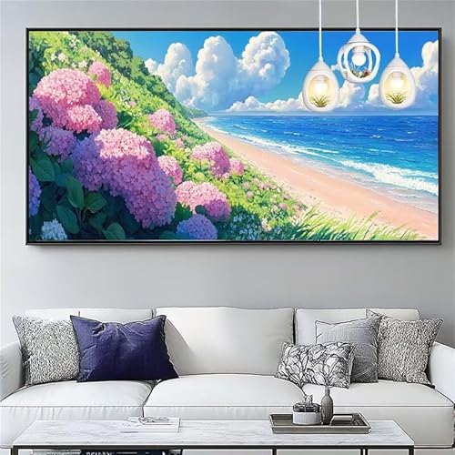 Malen Nach Zahlen Am Meer Malen Nach Zahlen Erwachsene Groß 40x120cm Paint by Numbers Landschaft,DIY Handgemalt Farbe Leinwand Ölgemälde Kit für Anfänger Mit Pinseln/Acrylfarbe,Dekor Geschenk,XYY-358 Malen Nach Zahlen Am Meer Malen Nach Zahlen Erwachsene Groß 40x120cm Paint by Numbers Landschaft,DIY Handgemalt Farbe Leinwand Ölgemälde Kit für Anfänger Mit Pinseln/Acrylfarbe,Dekor Geschenk,XYY-358 von Yooyixi