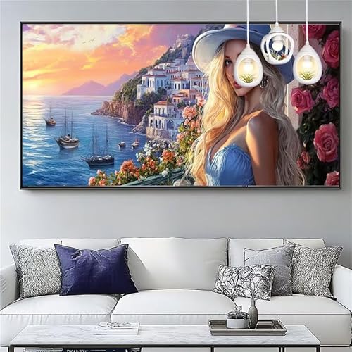 Malen Nach Zahlen Am Meer Malen Nach Zahlen Erwachsene Groß 40x120cm Paint by Numbers Prinzessin,DIY Handgemalt Farbe Leinwand Ölgemälde Kit für Anfänger Mit Pinseln/Acrylfarbe,Dekor Geschenk,XYY-359 Malen Nach Zahlen Am Meer Malen Nach Zahlen Erwachsene Groß 40x120cm Paint by Numbers Prinzessin,DIY Handgemalt Farbe Leinwand Ölgemälde Kit für Anfänger Mit Pinseln/Acrylfarbe,Dekor Geschenk,XYY-359 von Yooyixi