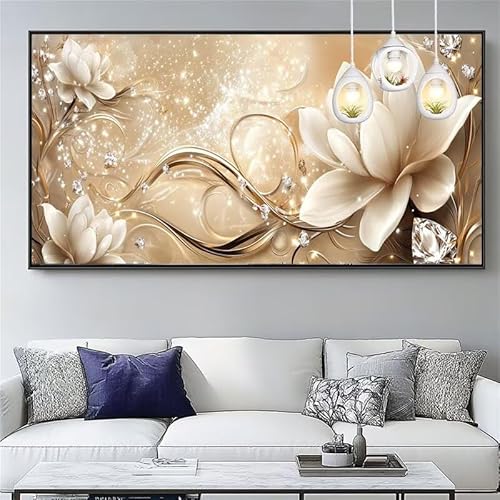 Malen Nach Zahlen Blume Malen Nach Zahlen Erwachsene Groß 60x150cm Paint by Numbers Lotus,DIY Handgemalt Farbe Leinwand Ölgemälde Kit für Anfänger Mit Pinseln/Acrylfarbe,Home Dekor Geschenk,XYY-474 Malen Nach Zahlen Blume Malen Nach Zahlen Erwachsene Groß 60x150cm Paint by Numbers Lotus,DIY Handgemalt Farbe Leinwand Ölgemälde Kit für Anfänger Mit Pinseln/Acrylfarbe,Home Dekor Geschenk,XYY-474 von Yooyixi