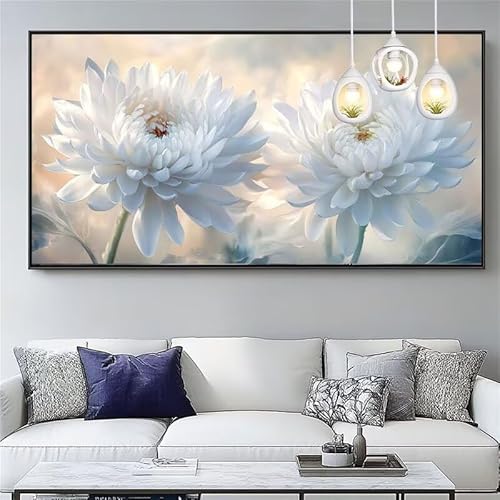 Malen Nach Zahlen Chrysantheme Malen Nach Zahlen Erwachsene Groß 50x150cm Paint by Numbers Blume,DIY Handgemalt Farbe Leinwand Ölgemälde Kit für Anfänger Mit Pinseln/Acrylfarbe,Dekor Geschenk,XYY-550 Malen Nach Zahlen Chrysantheme Malen Nach Zahlen Erwachsene Groß 50x150cm Paint by Numbers Blume,DIY Handgemalt Farbe Leinwand Ölgemälde Kit für Anfänger Mit Pinseln/Acrylfarbe,Dekor Geschenk,XYY-550 von Yooyixi