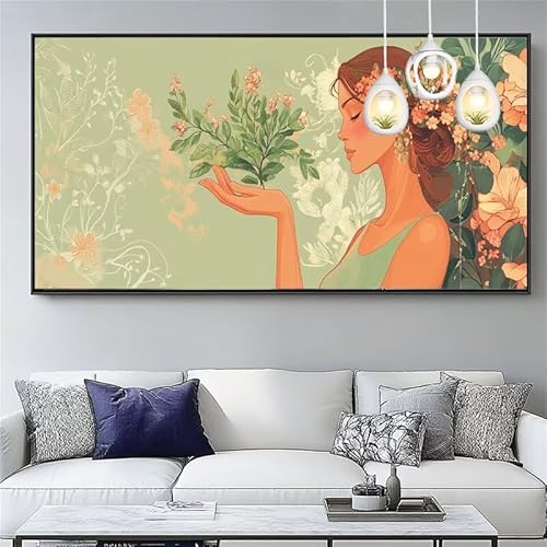 Malen Nach Zahlen Einfachheit Malen Nach Zahlen Erwachsene Groß 60x150cm Paint by Numbers Schönheit,DIY Handgemalt Farbe Leinwand Ölgemälde Kit für Anfänger Mit Pinseln/Acrylfarbe,Geschenk,XYY-536 Malen Nach Zahlen Einfachheit Malen Nach Zahlen Erwachsene Groß 60x150cm Paint by Numbers Schönheit,DIY Handgemalt Farbe Leinwand Ölgemälde Kit für Anfänger Mit Pinseln/Acrylfarbe,Geschenk,XYY-536 von Yooyixi