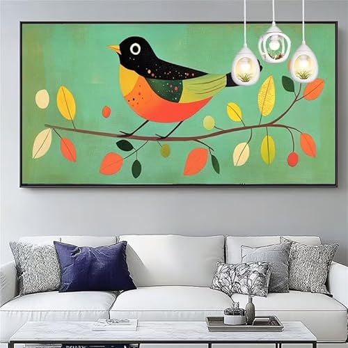 Malen Nach Zahlen Einfachheit Malen Nach Zahlen Erwachsene Groß 60x150cm Paint by Numbers Vogel,DIY Handgemalt Farbe Leinwand Ölgemälde Kit für Anfänger Mit Pinseln/Acrylfarbe,Dekor Geschenk,XYY-537 Malen Nach Zahlen Einfachheit Malen Nach Zahlen Erwachsene Groß 60x150cm Paint by Numbers Vogel,DIY Handgemalt Farbe Leinwand Ölgemälde Kit für Anfänger Mit Pinseln/Acrylfarbe,Dekor Geschenk,XYY-537 von Yooyixi