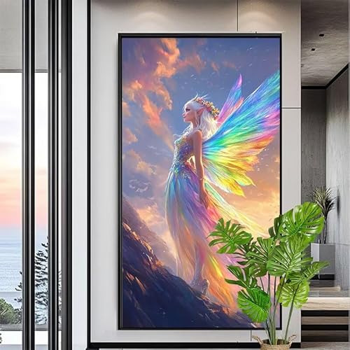 Malen Nach Zahlen Engel Malen Nach Zahlen Erwachsene Groß 30x90cm Paint by Numbers Fee,DIY Handgemalt Farbe Leinwand Ölgemälde Kit für Anfänger Mit Pinseln/Acrylfarbe,Home Wand Dekor Geschenk,XYY-1887 Malen Nach Zahlen Engel Malen Nach Zahlen Erwachsene Groß 30x90cm Paint by Numbers Fee,DIY Handgemalt Farbe Leinwand Ölgemälde Kit für Anfänger Mit Pinseln/Acrylfarbe,Home Wand Dekor Geschenk,XYY-1887 von Yooyixi